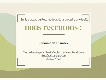 RECRUTEMENT