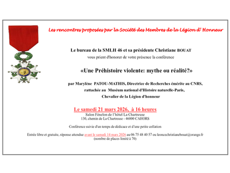 Une préhistoire violente mythe ou réalité ?