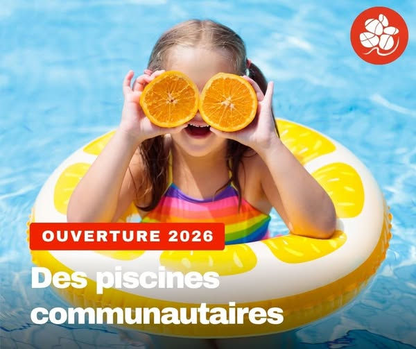 OUVERTURE DES PISCINES – SAISON 2026