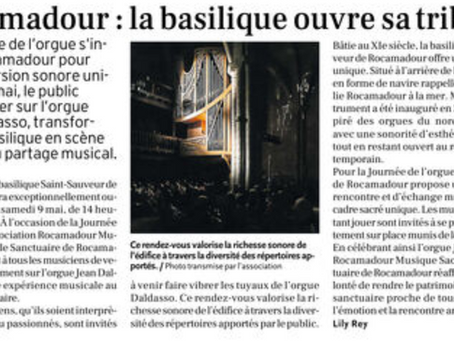 Rocamadour : la basilique ouvre sa tribune