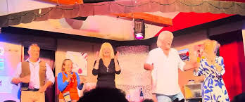 Patrick Sébastien sur scène à Rocamadour