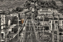 Eisenbahn Gotthardstrecke