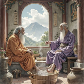 אמבט צמחים לרגליים 泡脚