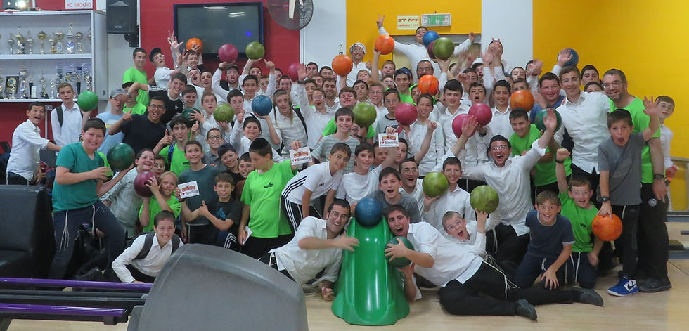 Camp bowling picture