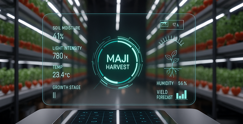 Maji Harvest is a smart farming company focused on solving water scarcity and climate challenges through advanced technology.