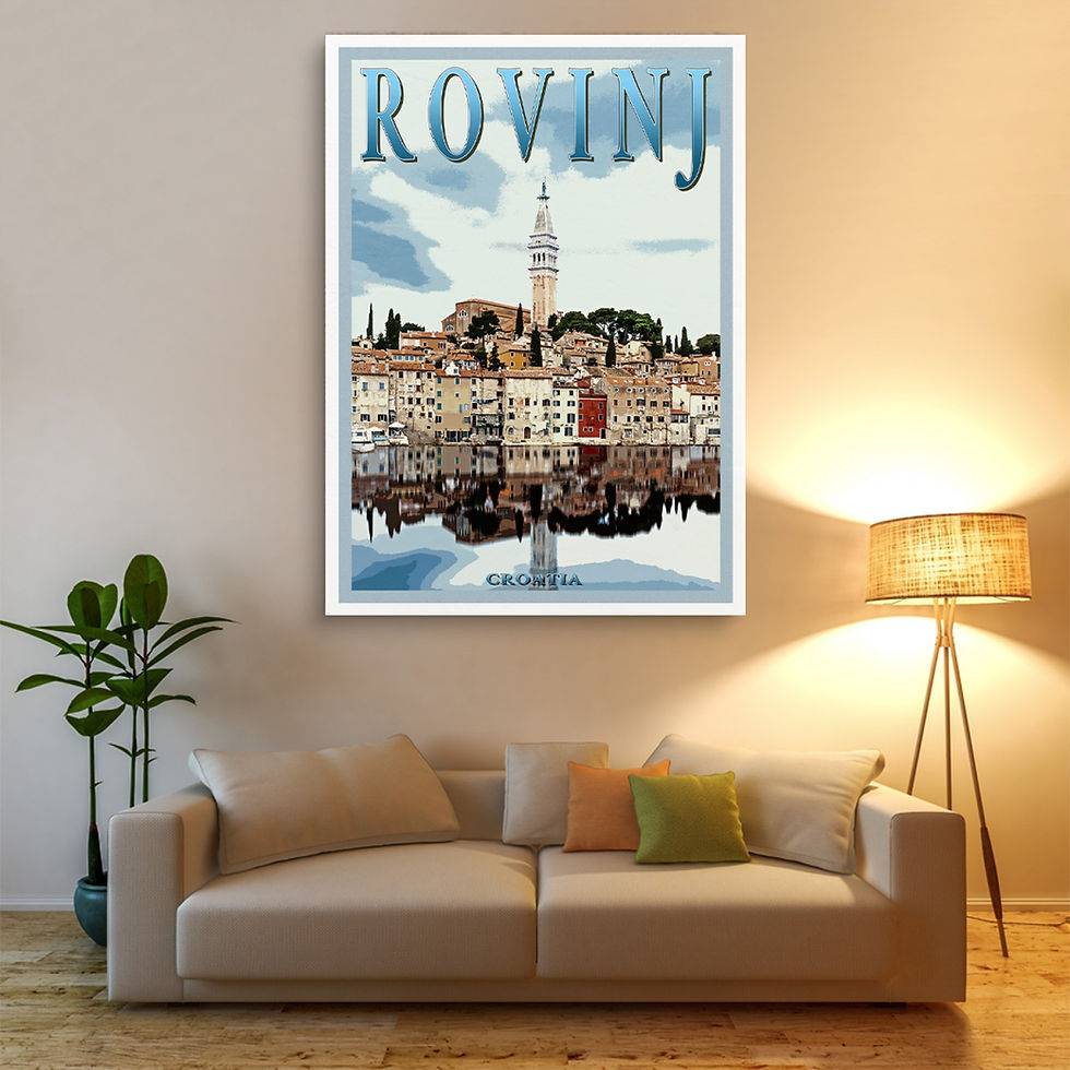 Thumbnail: Istrian Travel Poster - Basilica of St. Euphemia