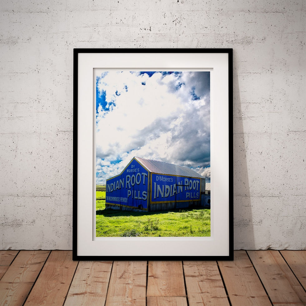 Thumbnail: Photographic Poster - Farm Shed Sign