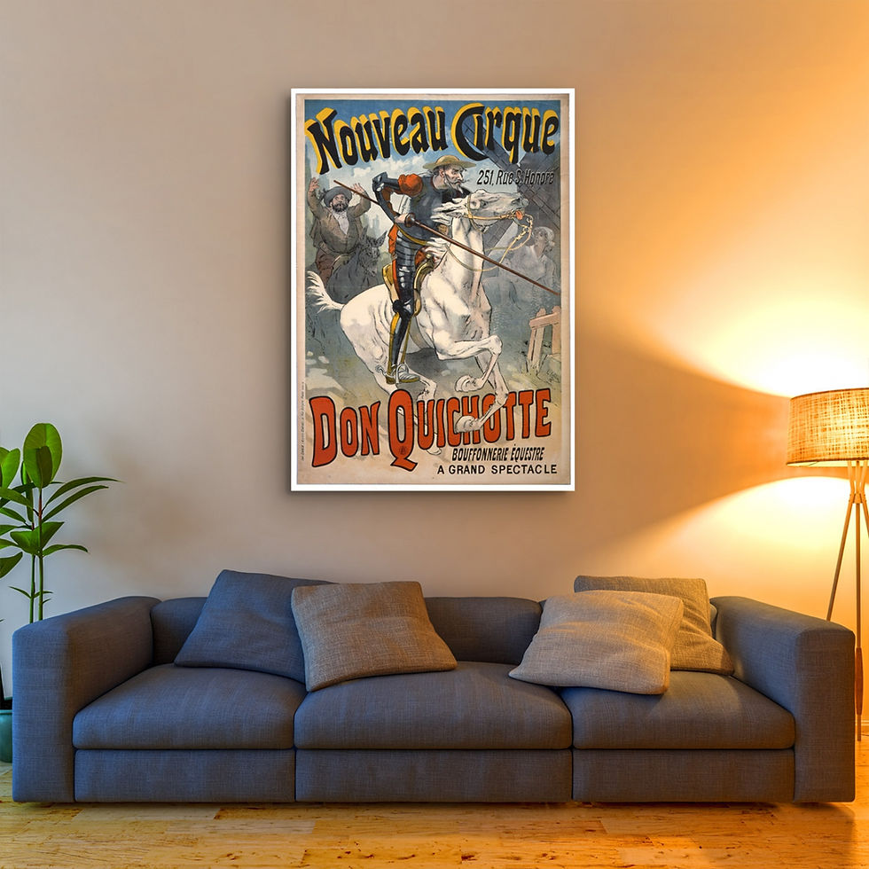 Thumbnail: Circus Poster - Don Quichotte - Nouveau Cirque