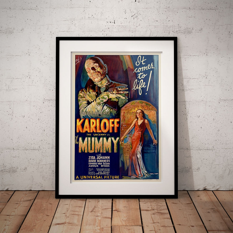 Thumbnail: Movie Poster - The Mummy 1932 [Boris Karloff]