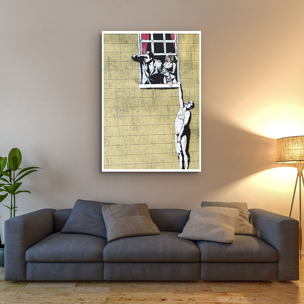 Thumbnail: Street Art Poster - Well Hung