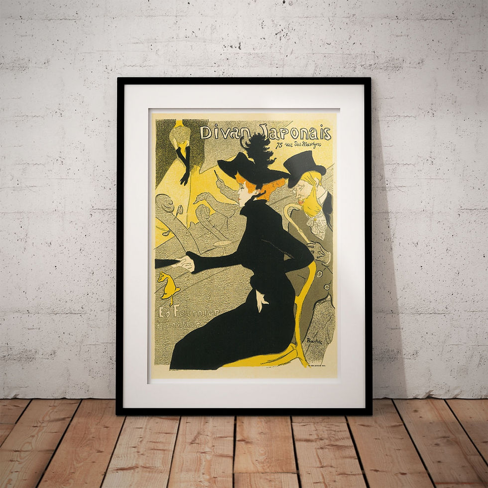 Thumbnail: Art Nouveau Poster - Divan Japonais, French Poster
