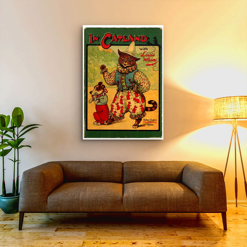 Thumbnail: Book Cover Poster - In Catland