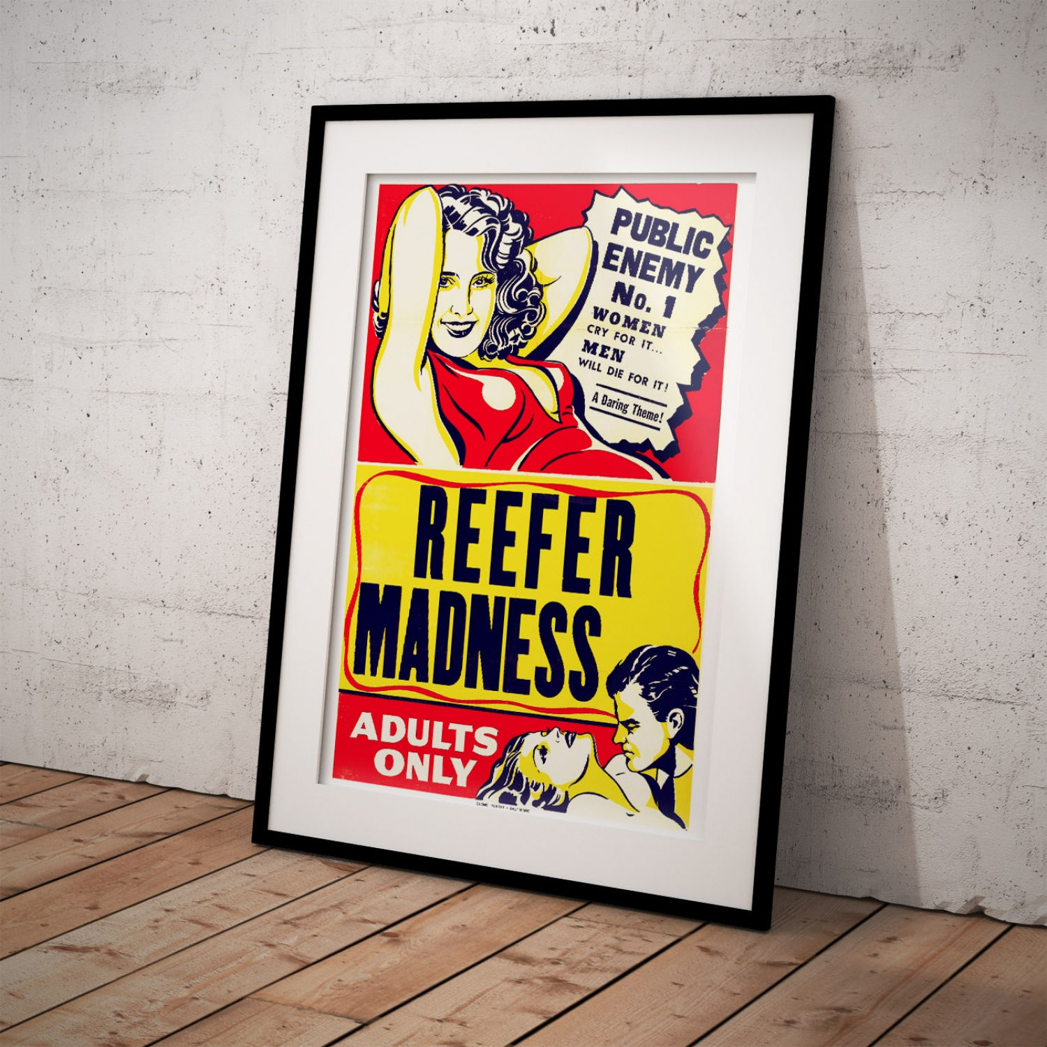 Vintage Propaganda Poster - Reefer Madness