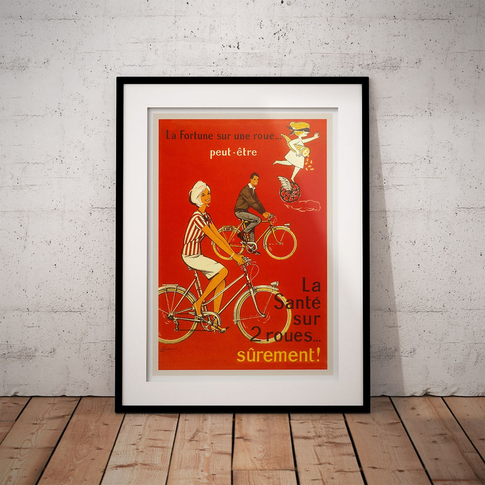 Thumbnail: Vintage French Promotional Poster - La Fortune