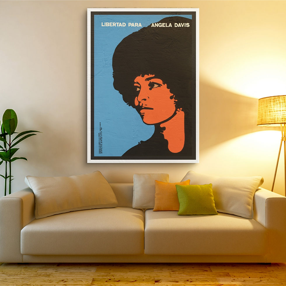 Thumbnail: Activist Poster - Freedom for Angela Davis