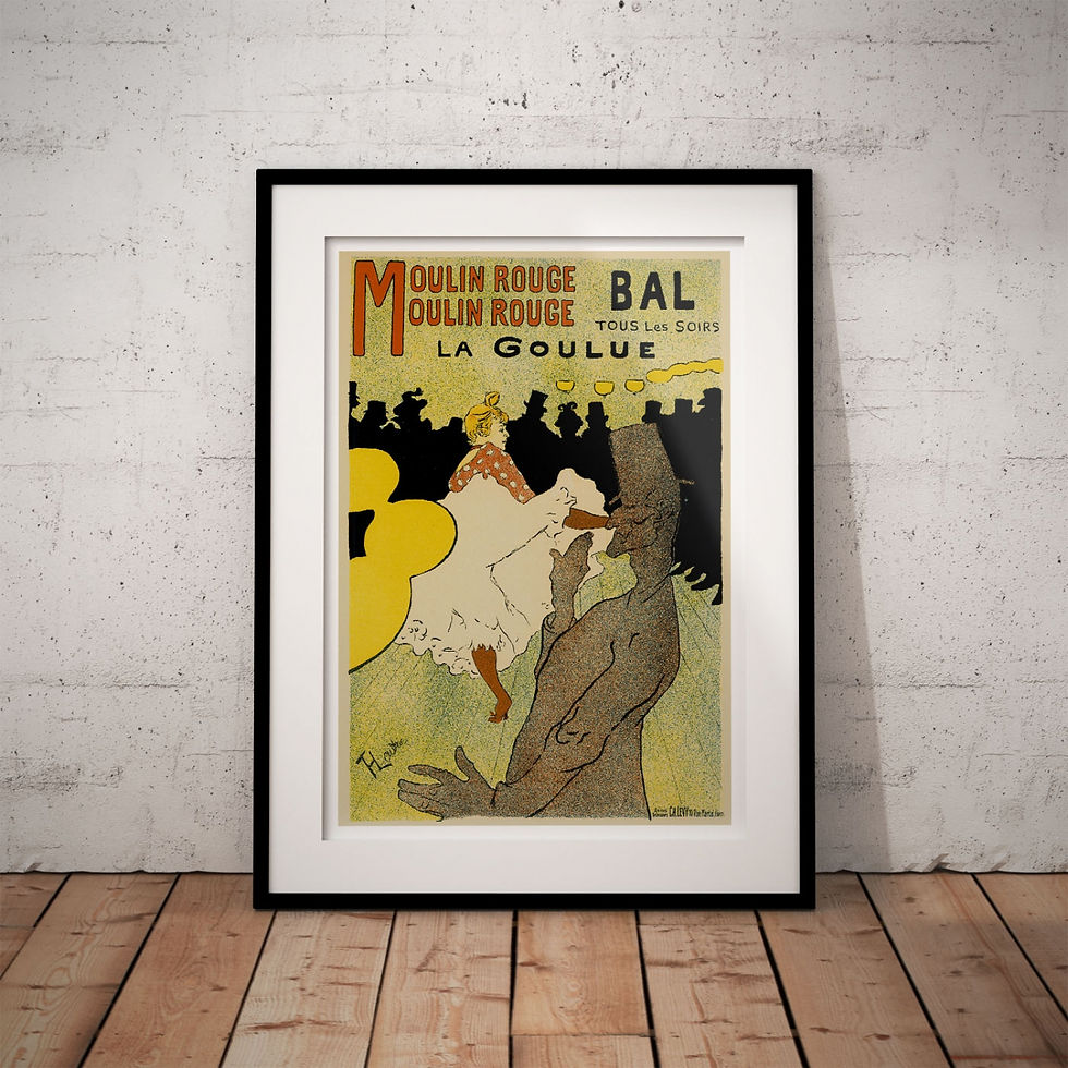 Thumbnail: Art Nouveau Poster - Moulin Rouge, Lautrec