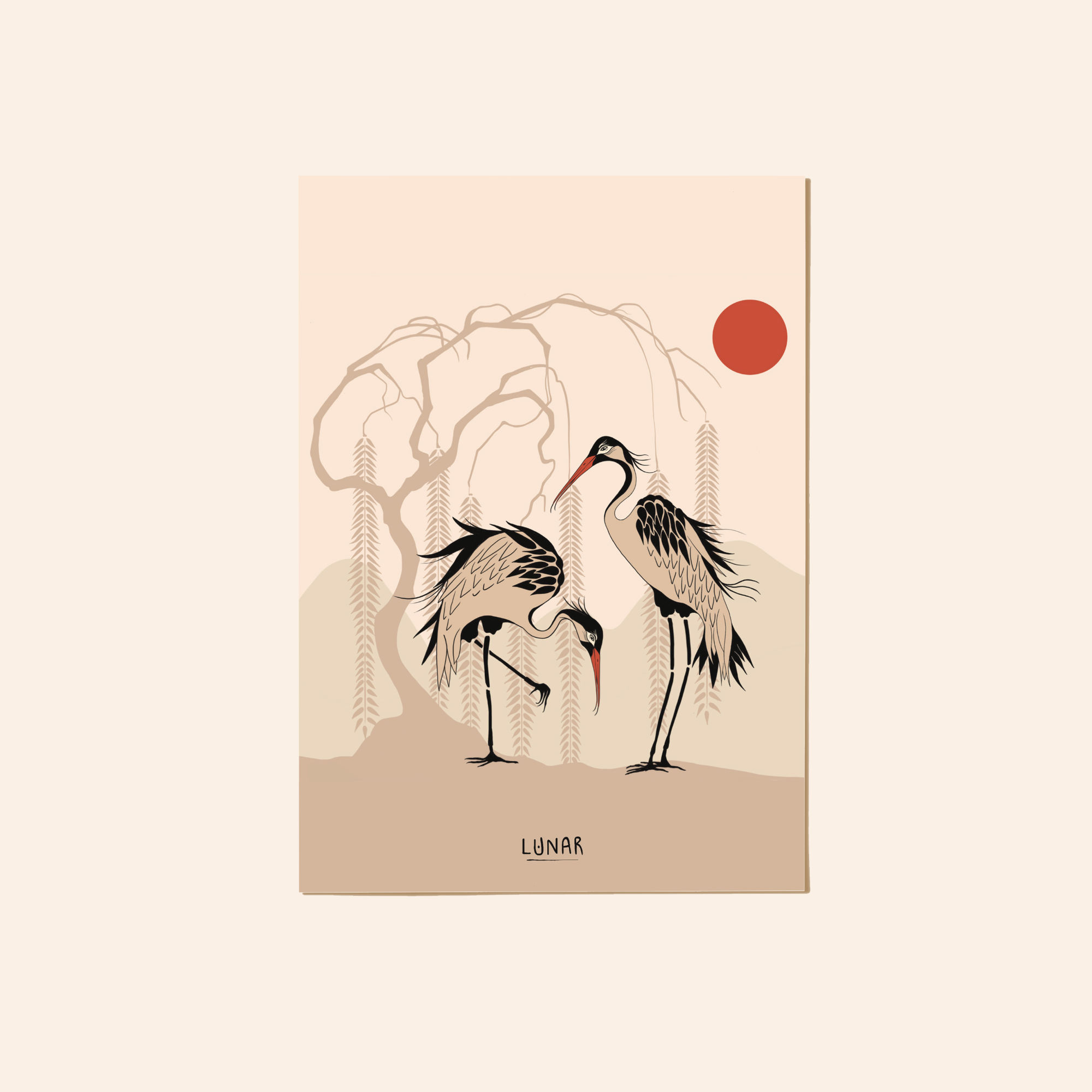 Under the Willow - print