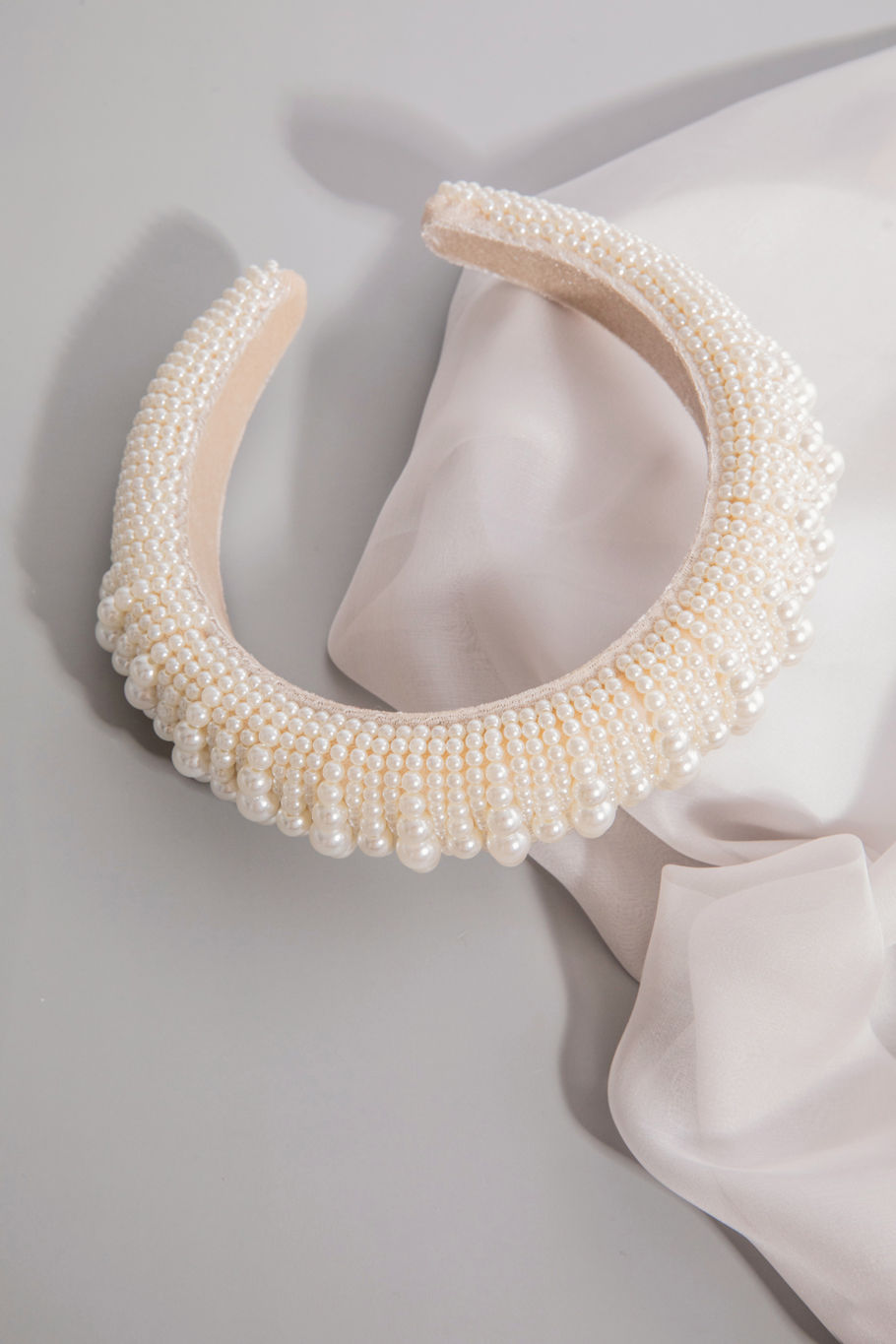 Thumbnail: HARPER Pearl Bridal Headband