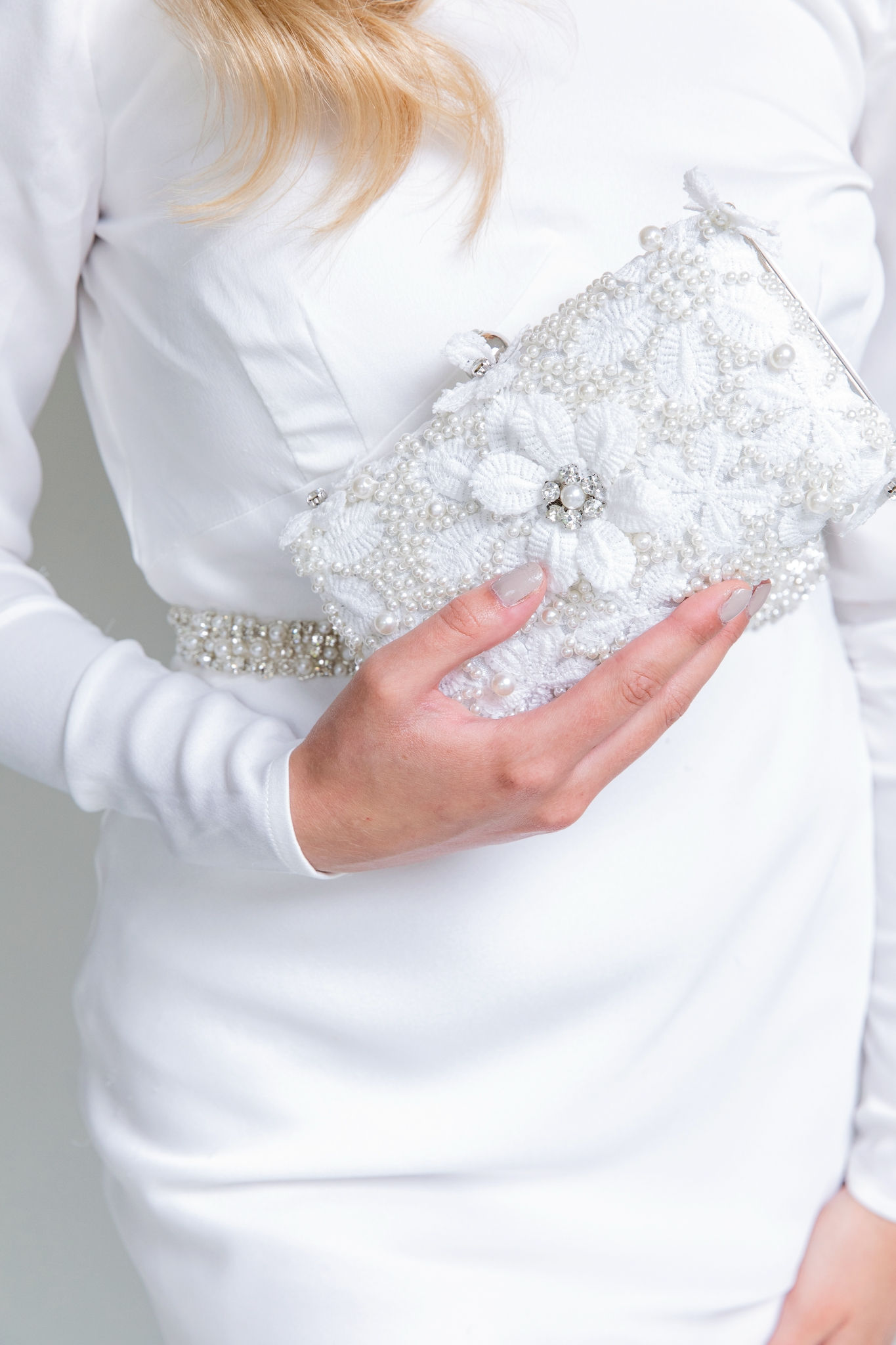 BLOSSOM 3D Bridal Clutch Bag