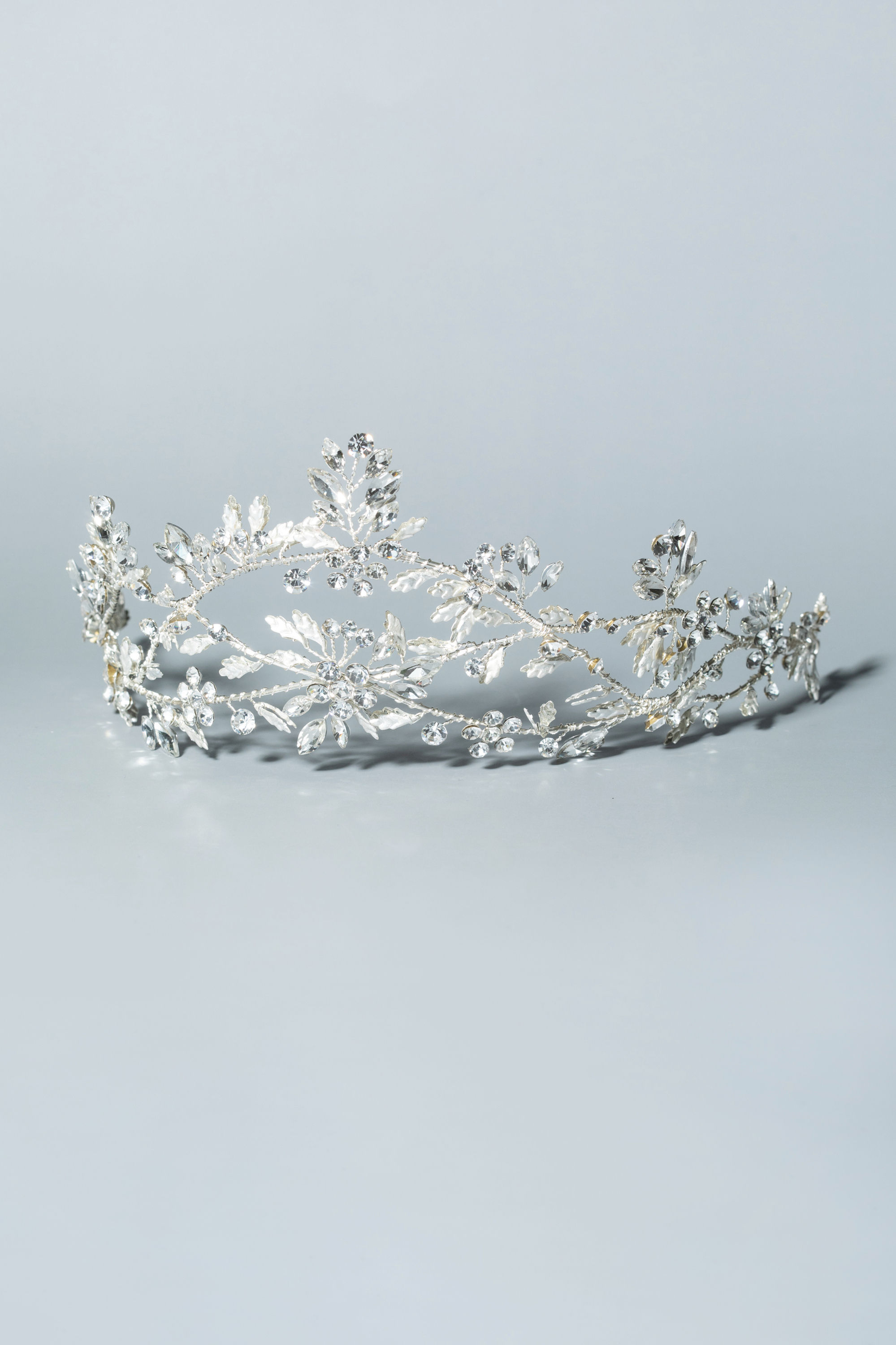 HARPER Silver Bridal Crown