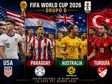 Grupo D: Estados Unidos lidera un Grupo D de alta competencia junto a Paraguay, Australia y Turquía.