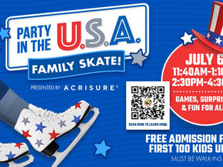 Eventos Patrióticos en Hielo Presentados por Acrisure en el Berger Iceplex