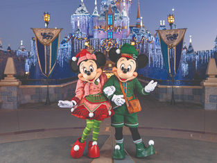 Navidad en Disneyland: un espectáculo inolvidable