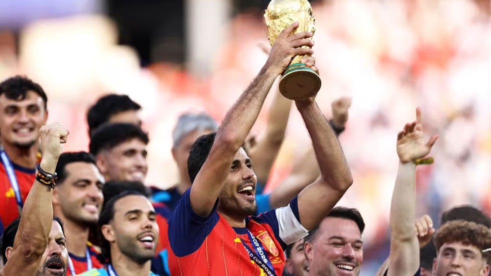 España triunfa en la Copa Mundial