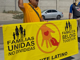 Protesta pacífica en Indio exige dignidad, respeto y legalización para las familias inmigrantes