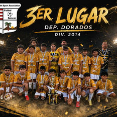 Deportivo Dorados Obtiene 3er. Lugar, de la división 2014