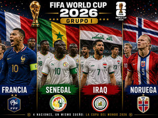 Grupo I: Francia lidera un desafiante Grupo I junto a Senegal, Irak y Noruega