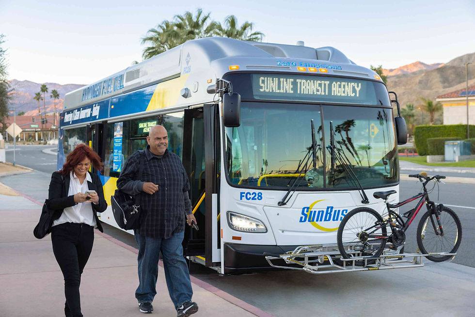 SunLine ofrece pasajes gratuitos y anuncia cambios en rutas para 2026