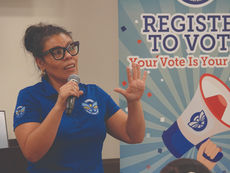 Nuestro voto, es nuestra voz; Votamos para ser respetados y escuchados