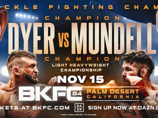 BKFC anuncia pelea por el Título Mundial en Acrisure Arena Josh Dyer defenderá el Titulo de Semipesado ante David Mundell