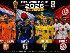 Grupo F:  Países Bajos, Japón, Suecia y Túnez protagonizan uno de los grupos más atractivos del Mundial