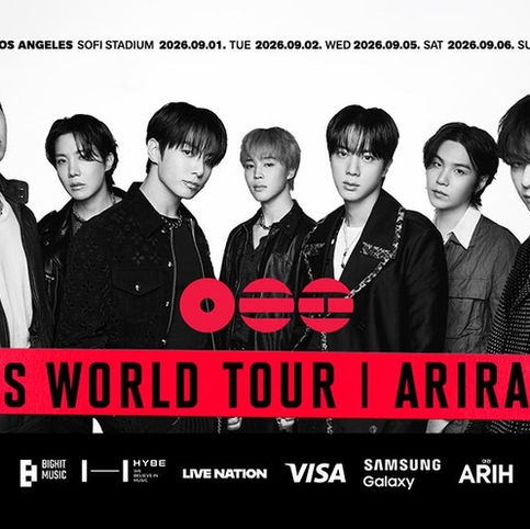 BTS anuncia conciertos en Los Ángeles