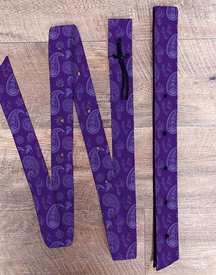 Purple Paisley Latigo Set.jpg