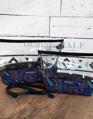 Neon Feather Clear Tack Bags.jpg