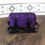 Thumbnail: Purple Paisley Box Saddle Bag