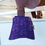 Thumbnail: Stirrup Covers Purple Paisley Stock