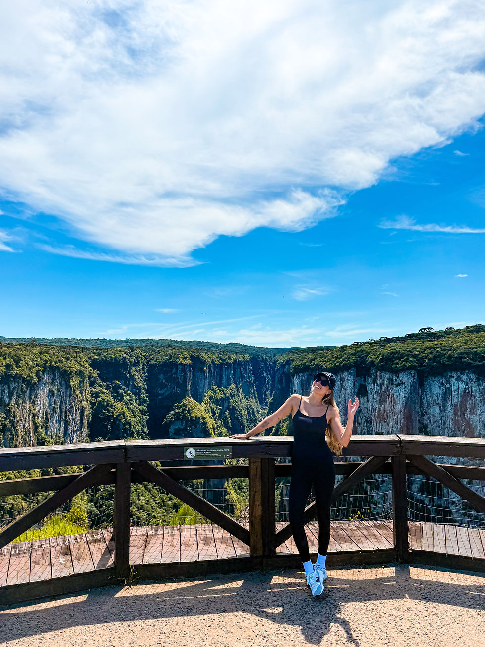 Mirante da Trilha do Cotovelo - Aparados da Serra