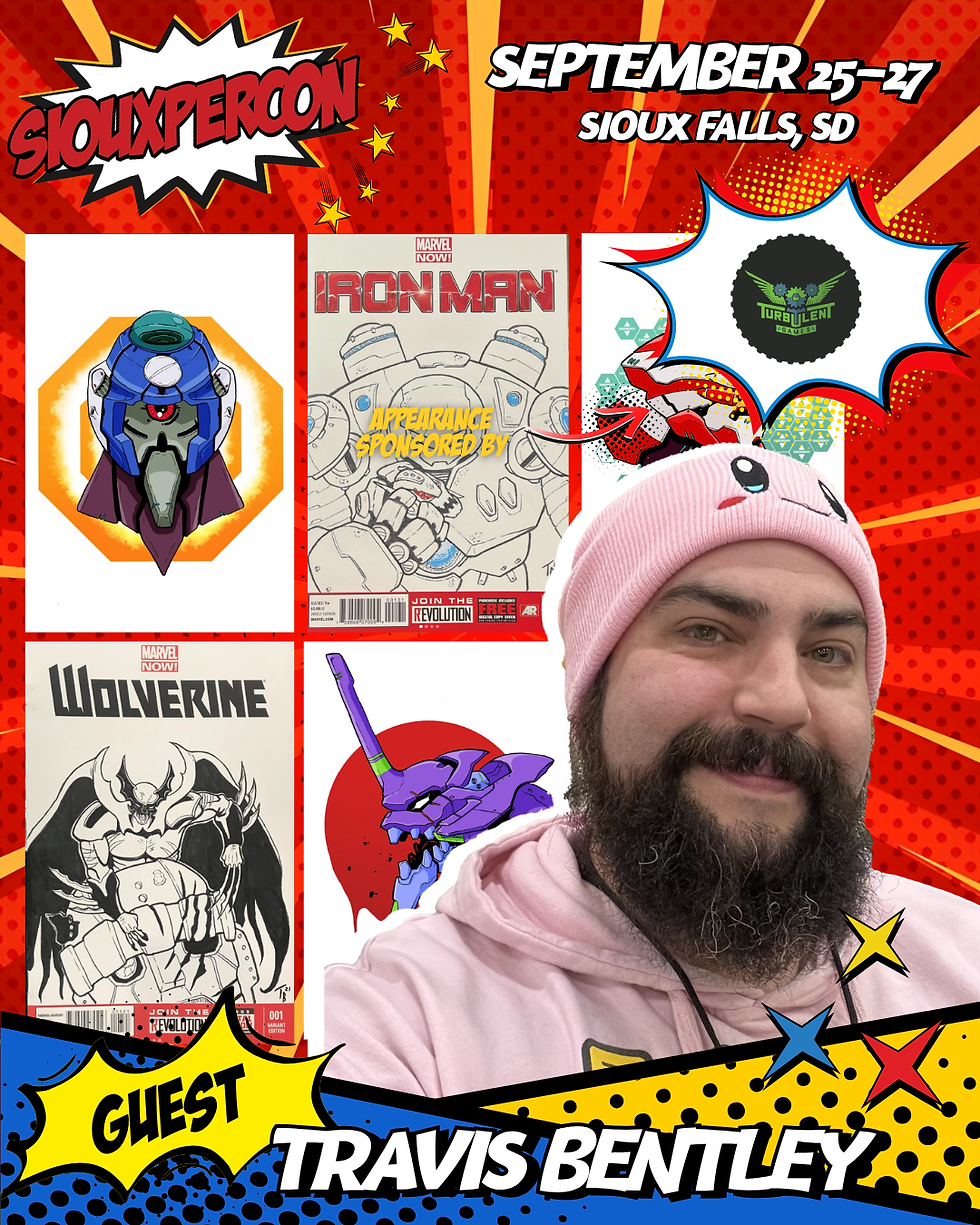 Travis Bentley sponsored by Turbulent Games