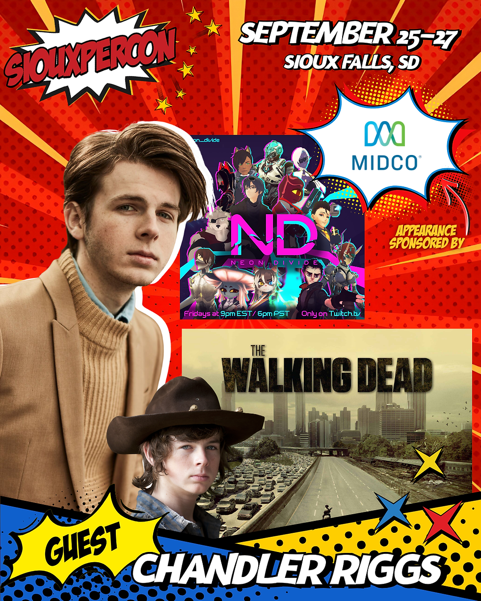 Chandler Riggs sponsored by Midco