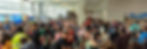 A large crowd waiting for the doors to open for SiouxperCon