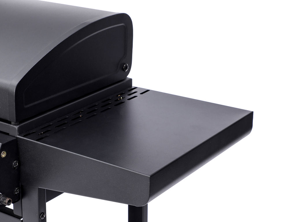Miniatyrbild: DOSE Barbeque Gasolgrill 3 brännare svart 