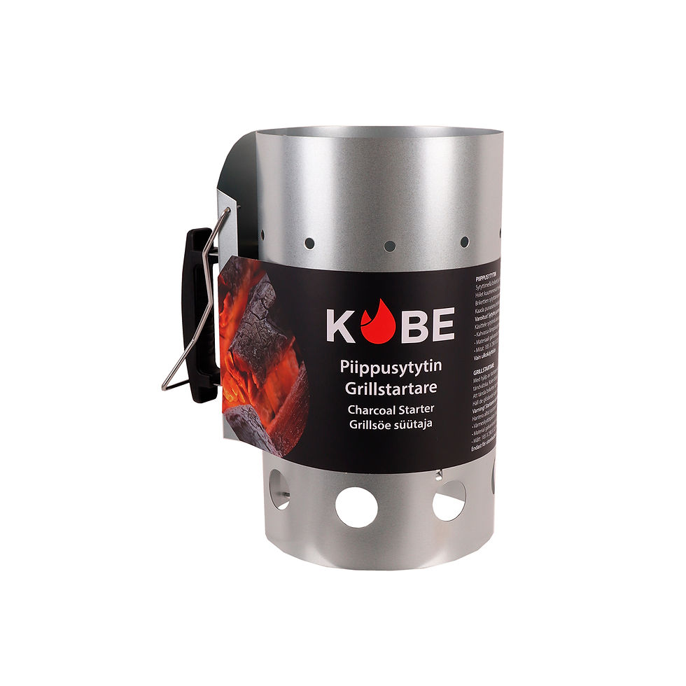 Miniatyrbild: KOBE Premium BBQ-rörtändare 