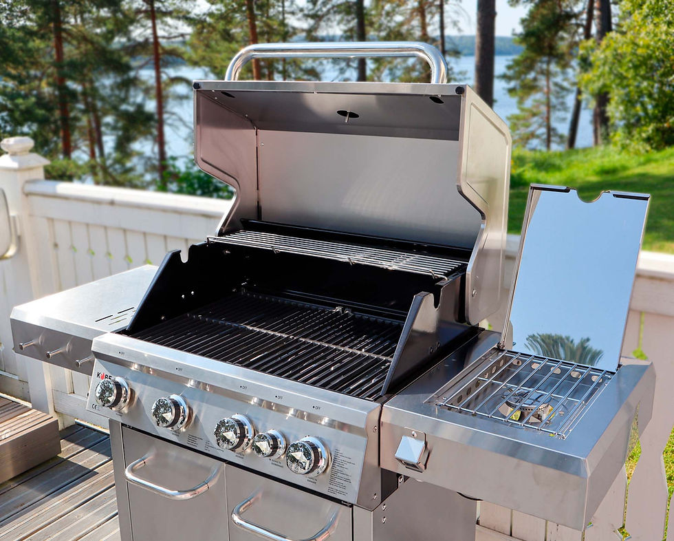 Miniatyrbild: KOBE Gasolgrill Premium 4+1 RST 