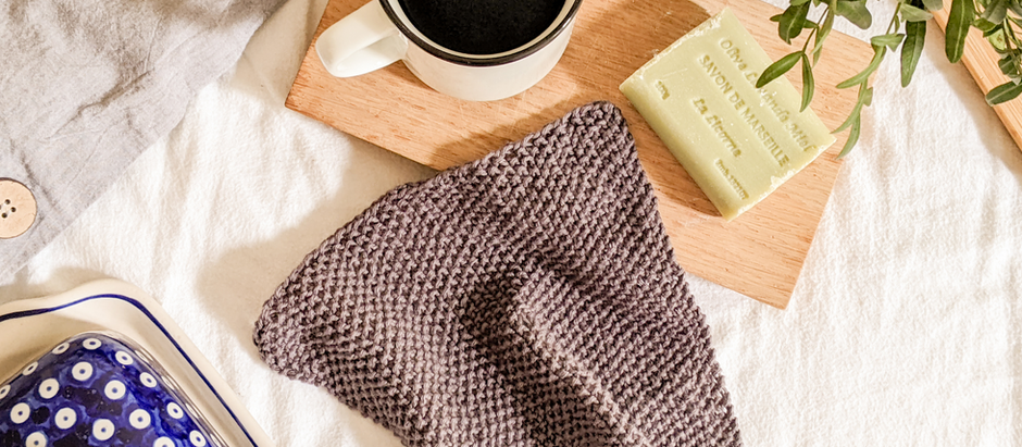 Nachhaltige Spüllappen - Anleitung