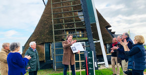 Cheque van Lions IJsselstein-Lopikerwaard voor Cabauwse Molen