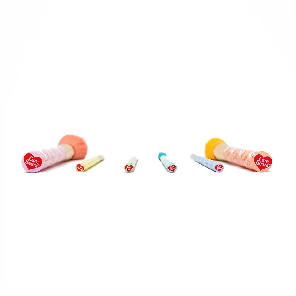Thumbnail: Care Bears Dreamland 6-PC Brush Set + Roll Up Case